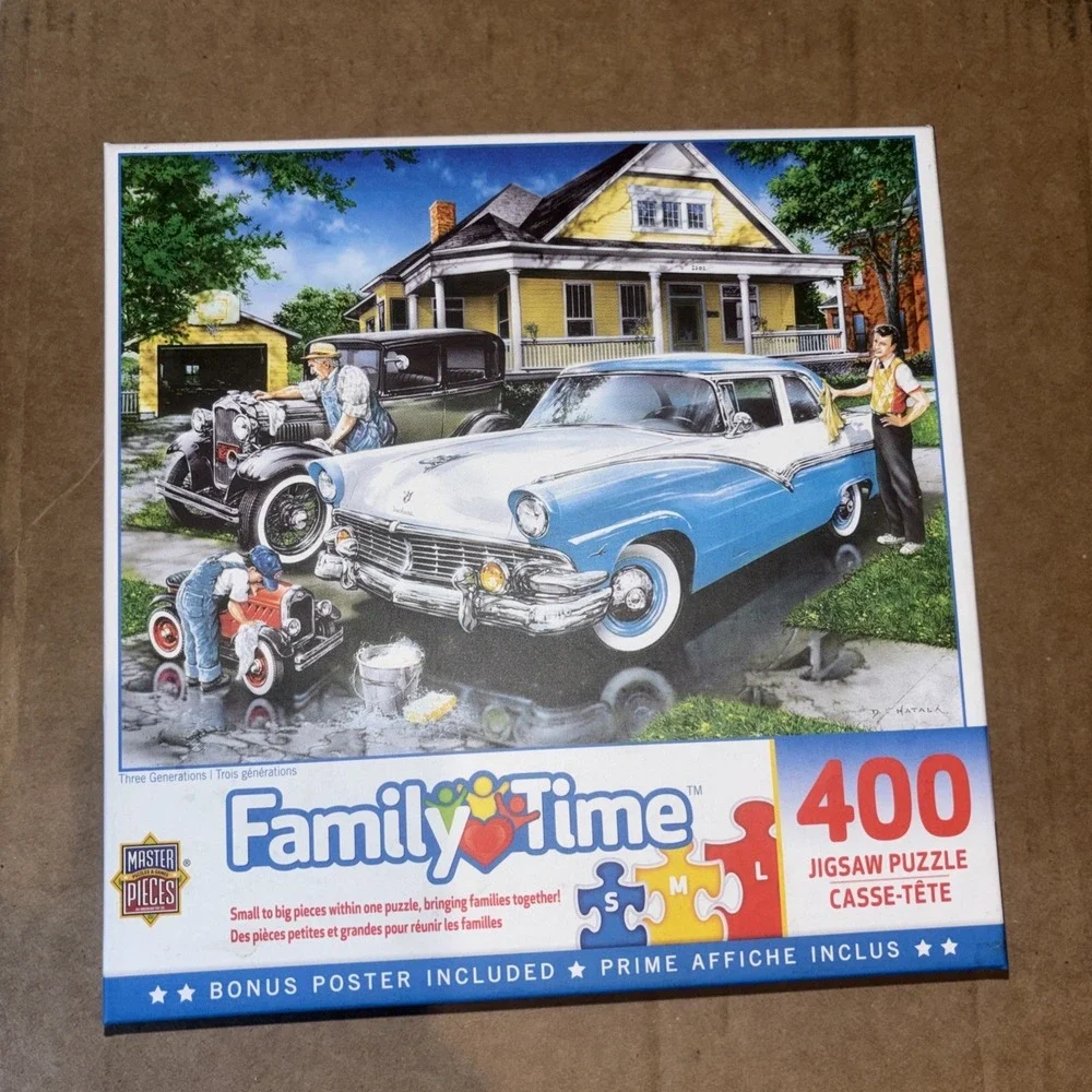 Family Hour Master Pieces 400 Piece Jigsaw Puzzle 24